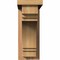 Ekena Millwork Pescadero Smooth Corbel w/Backplate, Western Red Cedar, 5 1/2"W x 14"D x 14"H COR06X14X14PEC01SWR - alternate 2